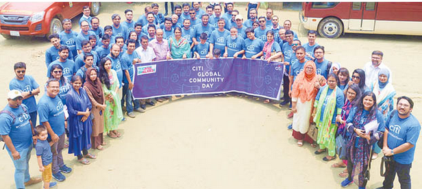 Citi Marks Community Day with 1600 Volunteers