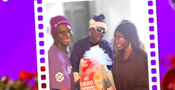 PalmPay Rewards Winners of ‘Purple Christmas Campaign’ with Hamper Goodies