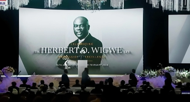 Tearful Dangote Leads Tributes for Herbert Wigwe, Lagos Mulls Immortalising