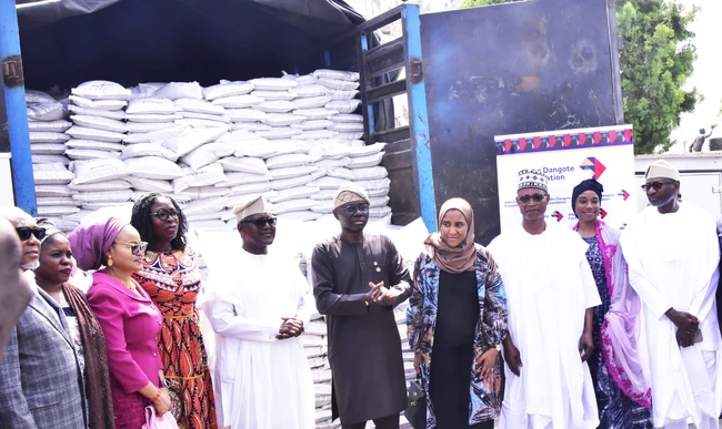 Dangote Donates 80,000 Bags of Rice to Lagos Residents