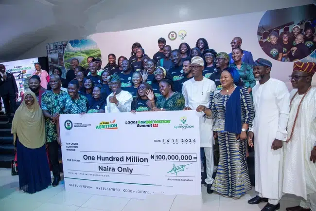 Lagos State Empowers 26 Agripreneurs with N100m Grant to Transform Food Production