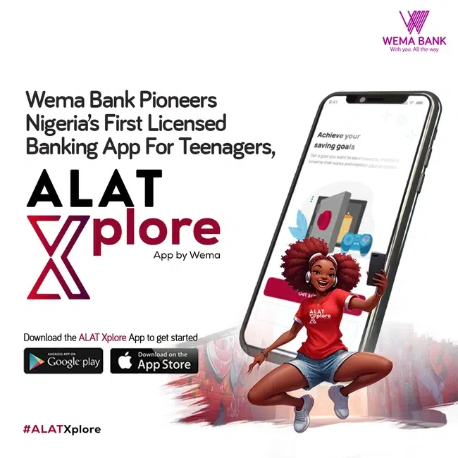 Wema Bank Takes Banking to Teens  with Banking App 