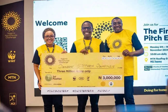 Developer of Innovative Biorefinery Solution Wins MTN’s PachiPanda Champion