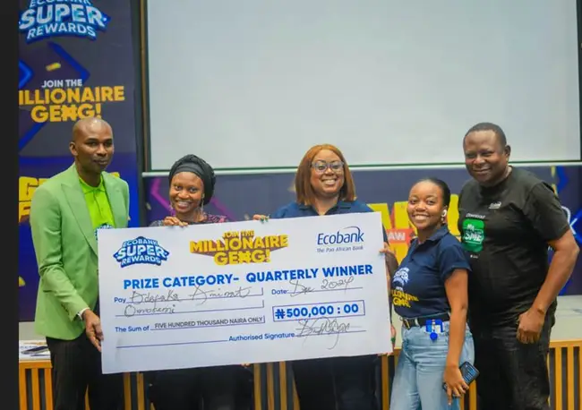 Ecobank Super Reward Promo Winners Take Home N42m in Total Prize Money