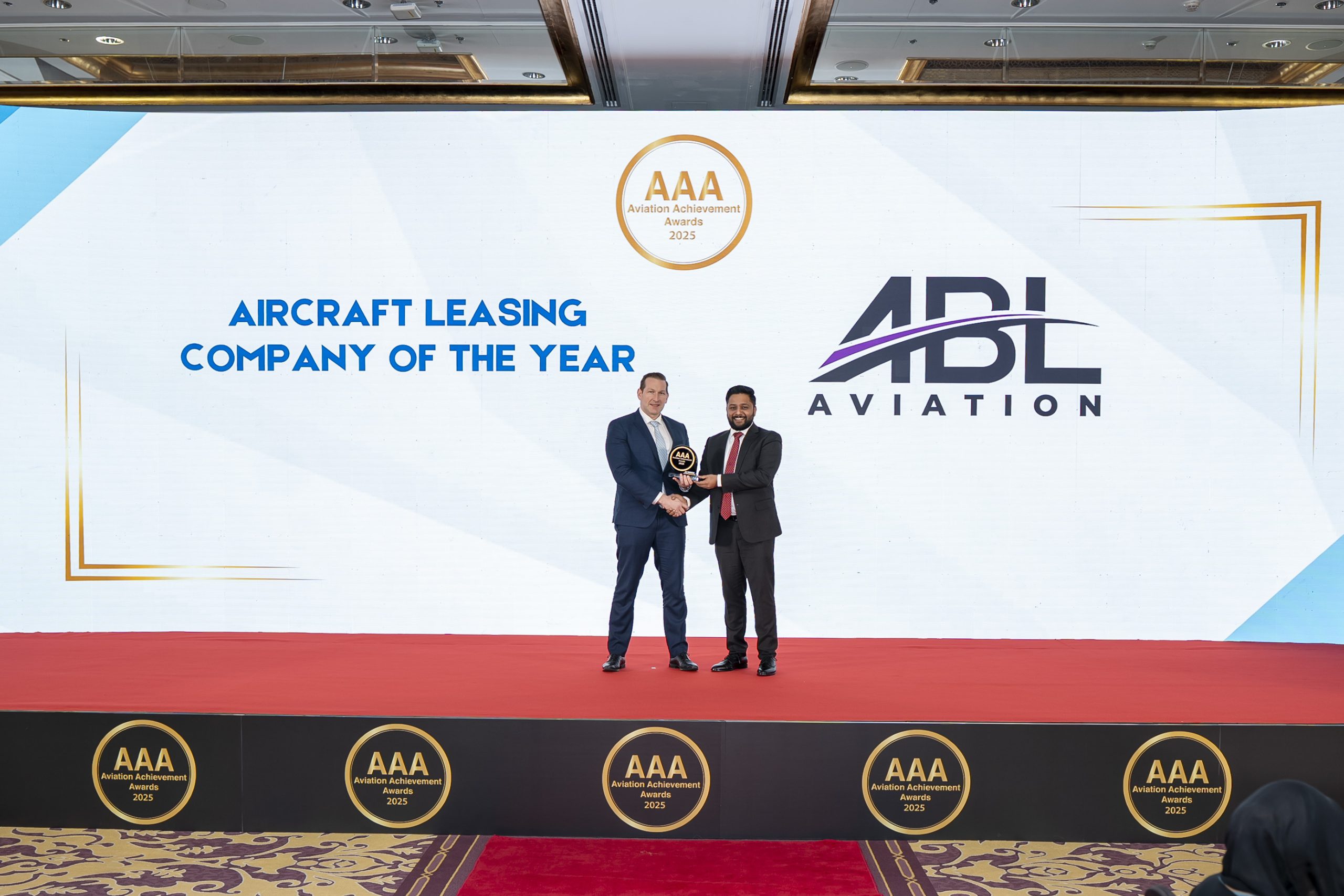 ABL Aviation receives two awards at the Aviation Achievement Awards 2025