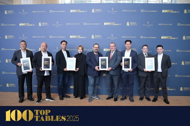 StarWorld Hotel and Galaxy Macau Triumph on the 2025 ‘100 TOP TABLES’ by the South China Morning Post with Six Restaurants on The List