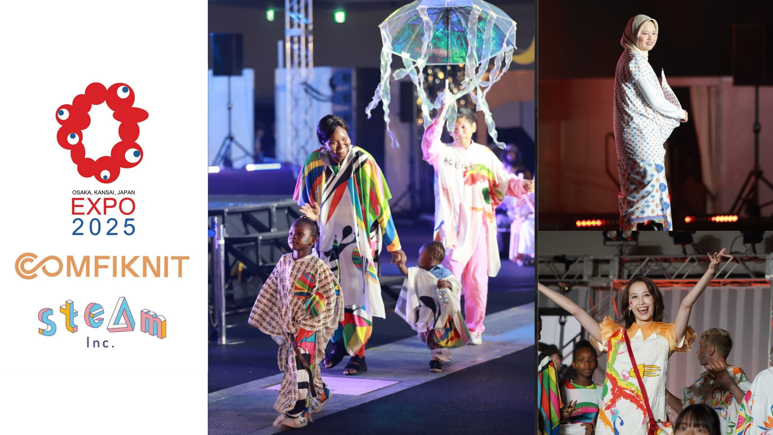 Hong Kong Fabric Innovator Comfiknit Supports  The  Unified Diversity Fashion Show – SOROYURU  in Osaka･Kansai Expo