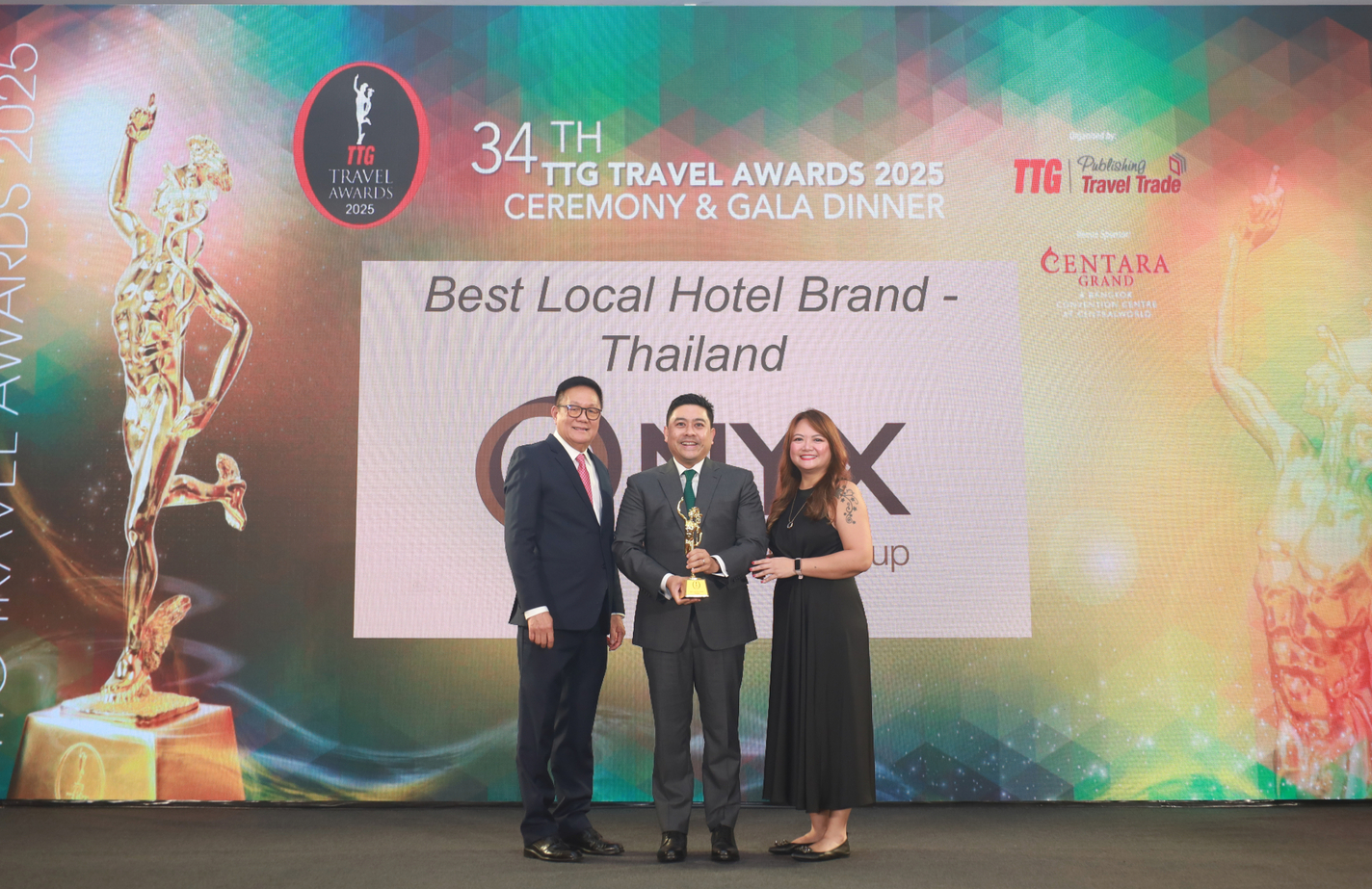 ONYX Hospitality Group Named “Best Local Hotel Brand – Thailand” at the 34th Annual TTG Travel Awards 2025
