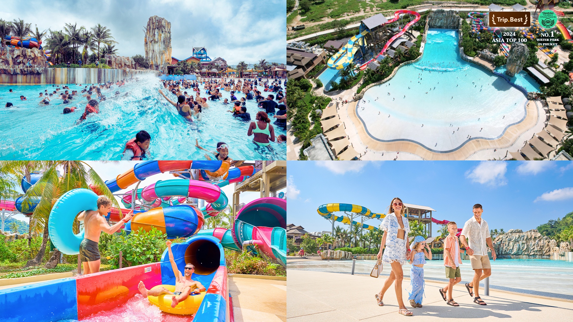 Andamanda Phuket Named to TripBest 2025 Top 100 Family-Friendly Attractions with Stunning James Bond Island Views and 25 World-Class Slides