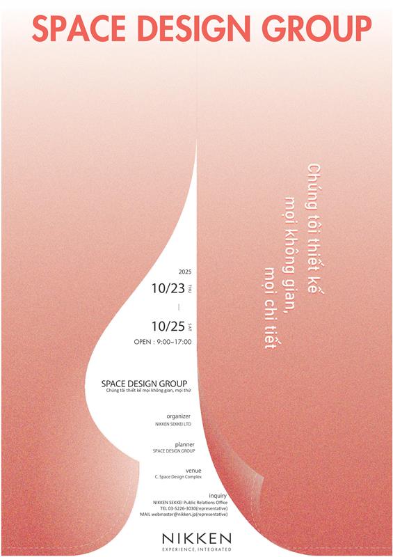 Nikken Sekkei to Exhibit and Present at “Japanese Culture in Architecture and Materials” in Ho Chi Minh City