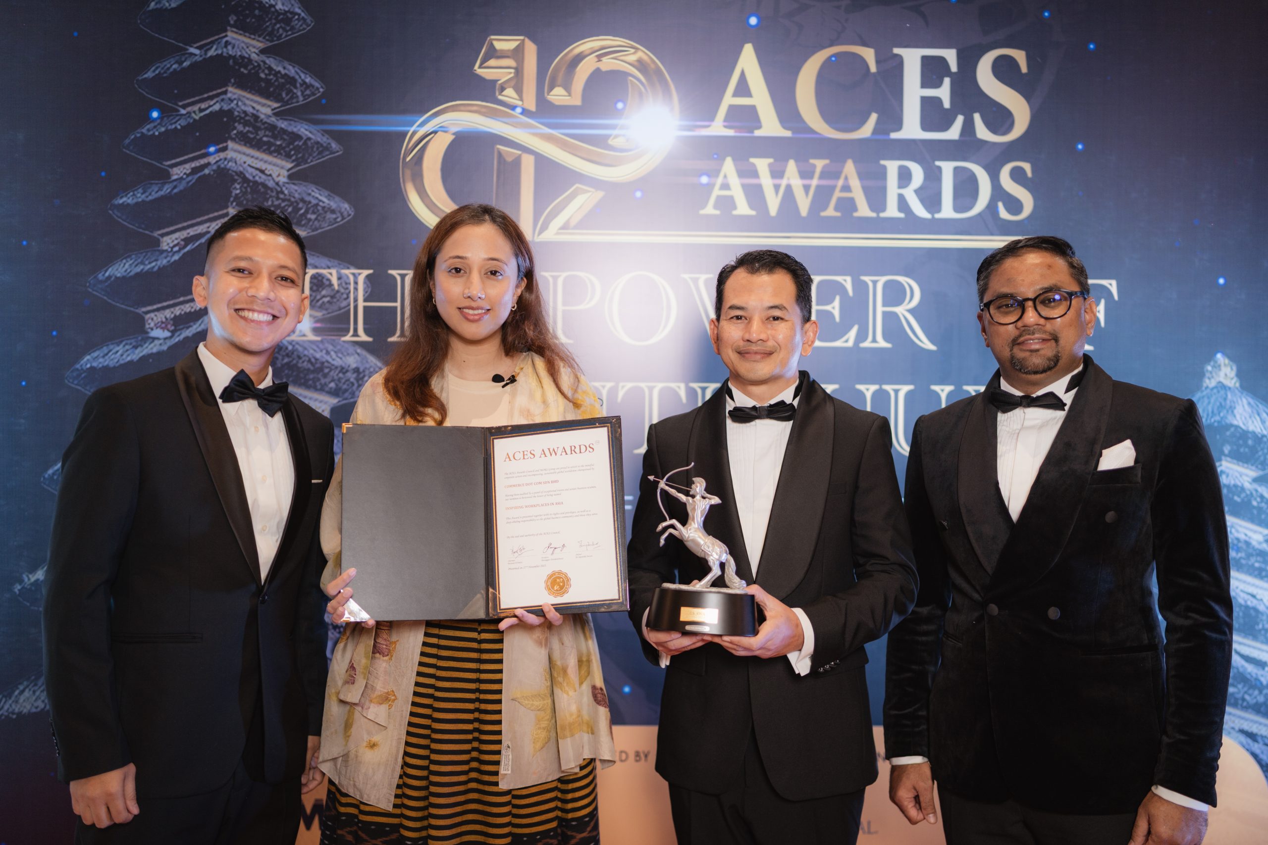 Commerce Dot Com Celebrated As One of Asia’s Inspiring Workplaces At ACES Awards 2025