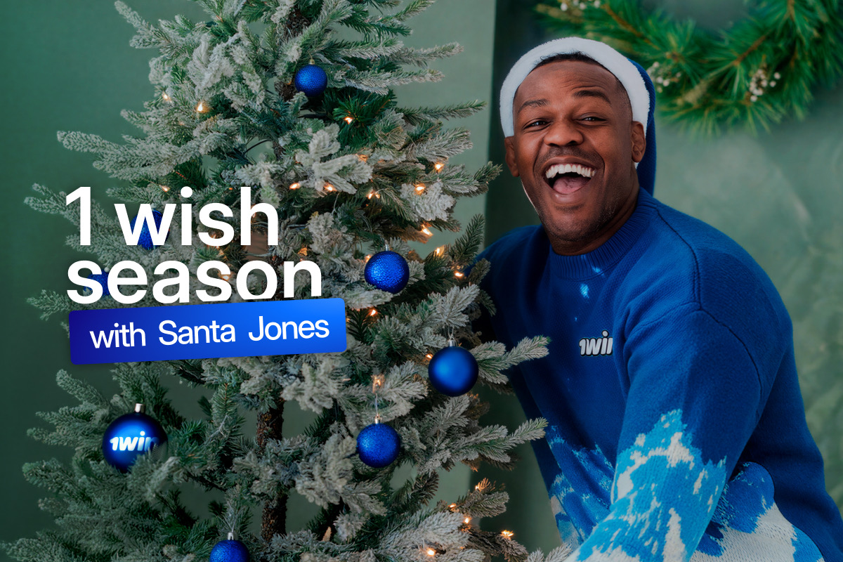 1wish Season with Santa Jones – Christmas Advents by 1win and Jon Jones