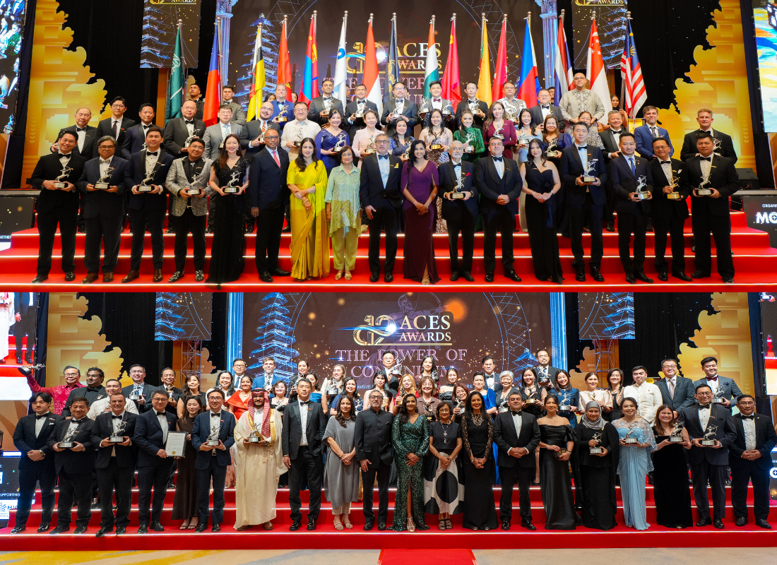 A group of champions! Celebrating the exceptional talent, sustainability focus, and leadership of our Day 1 and Day 2 ACES Award winners.