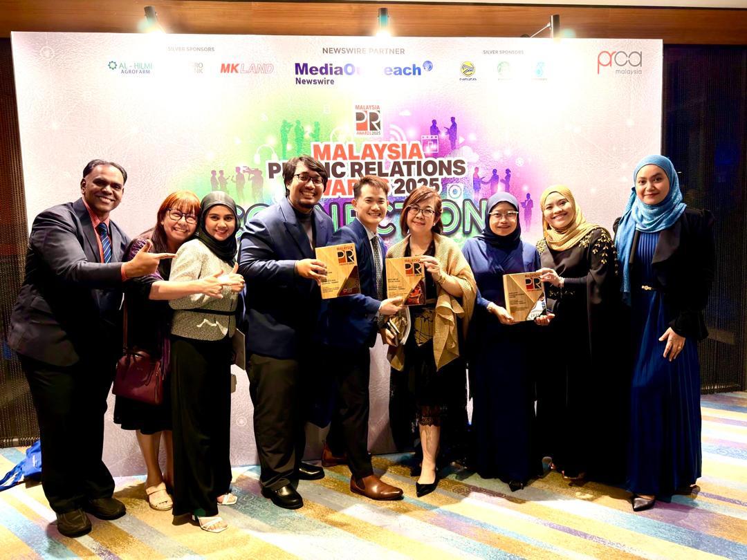 Columbia Asia Hospital Tebrau Celebrates Triple Win at the 2025 Malaysia PR Awards, Setting New Benchmarks in Healthcare Communication