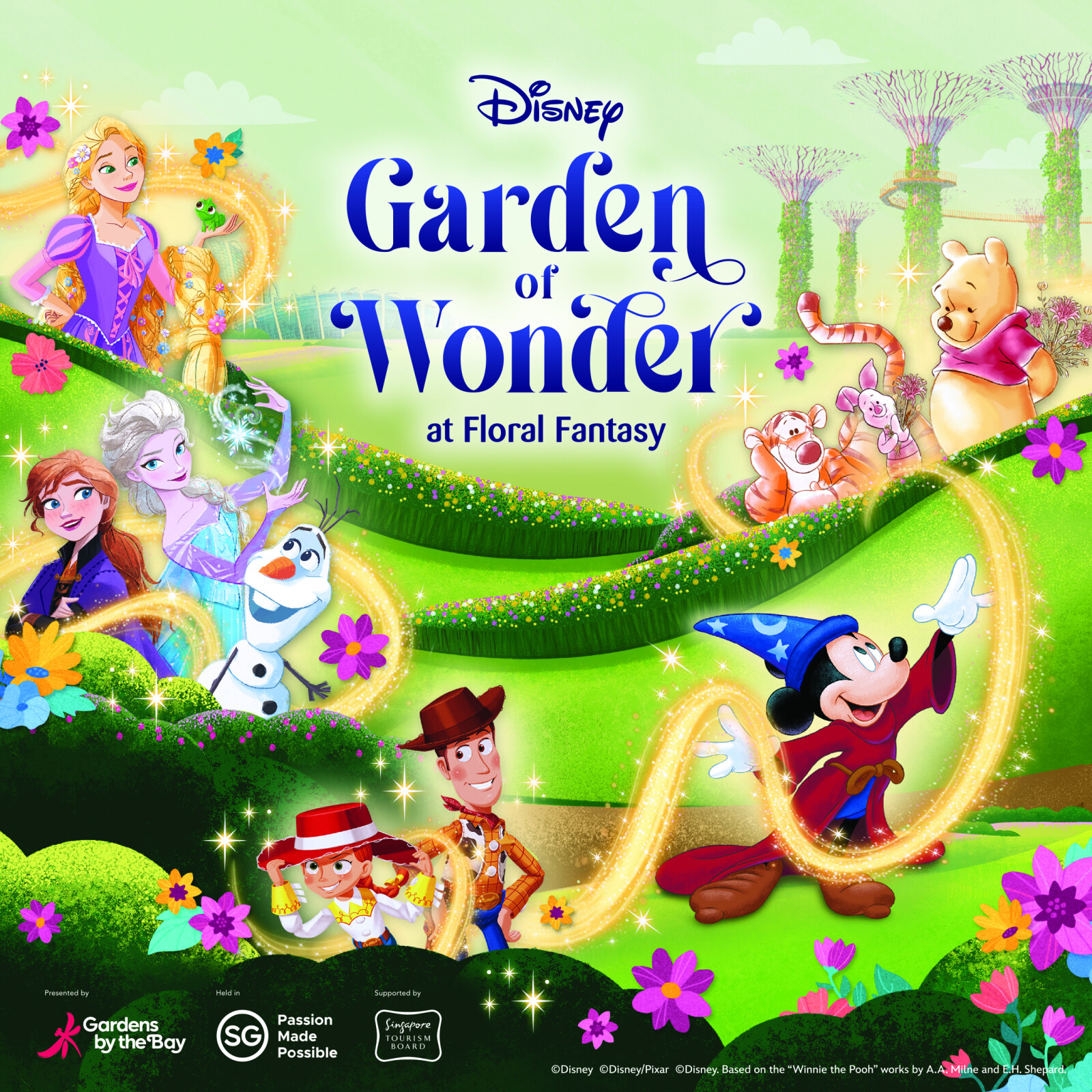Gardens by the Bay's Garden of Wonder at Floral Fantasy