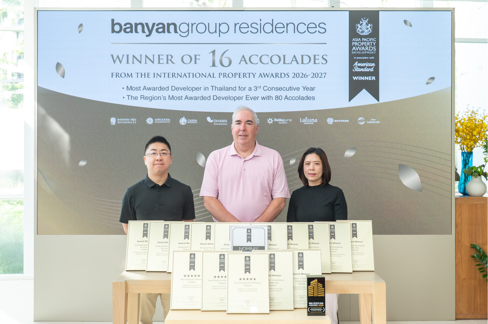 Banyan Group Residences Clinches Record 16 Top Honours in International Property Awards 2026-27