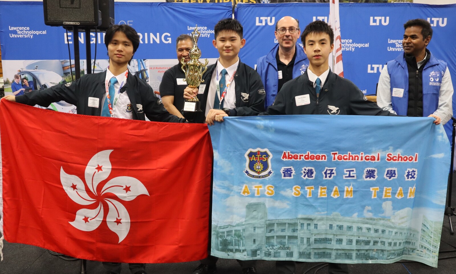 Aberdeen Technical School “ATS Robot” Wins 1st Runner-Up at Robofest World Championship