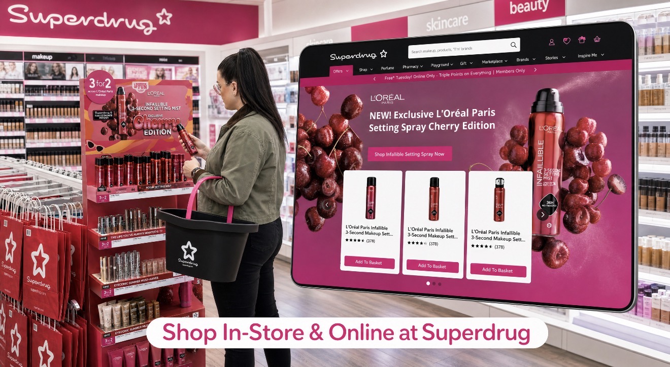 AS Watson Group and L’Oréal Paris Unveil a Global First-Ever Exclusive Co Creation:  The Infallible Setting Mist Cherry Edition