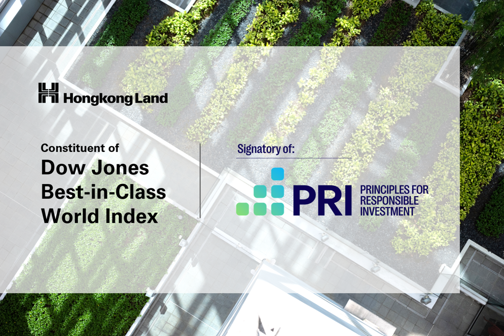 Hongkong Land Recognised as Global Leader in Sustainability Industry Rankings