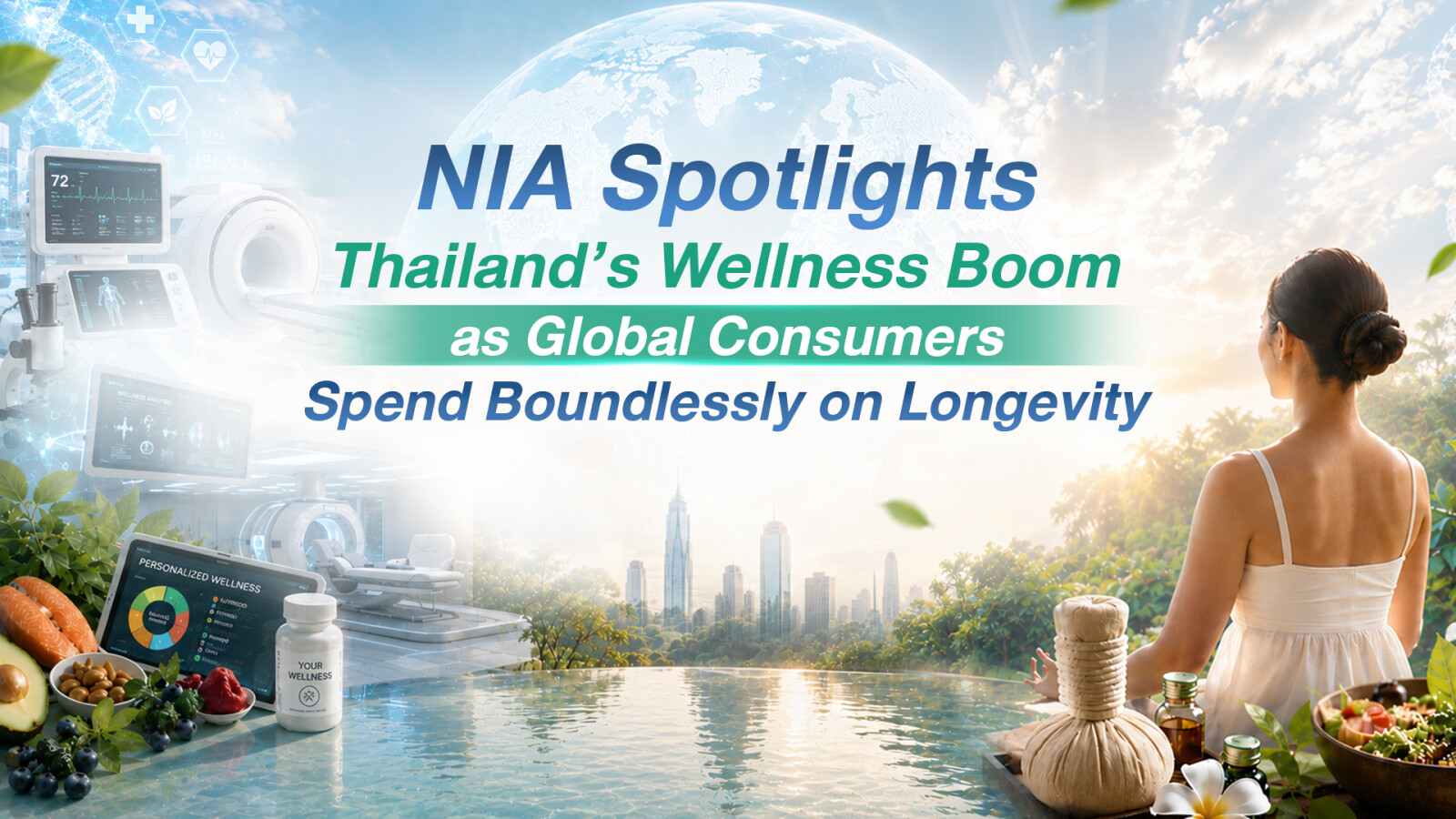NIA Spotlights Thailand’s Wellness Boom as Global Consumers Spend Boundlessly on Longevity