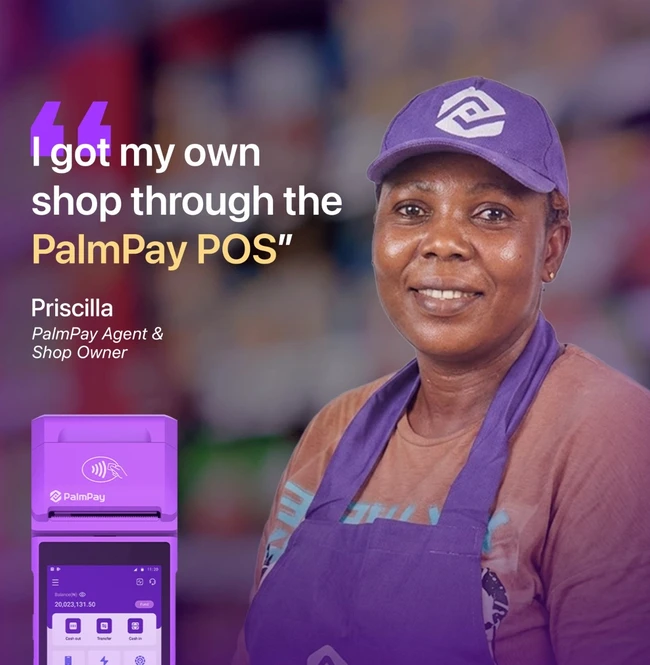 How PalmPay Transform Woman from PoS Operator to Mobile Money Agent