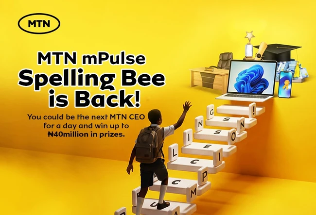 MTN Nigeria mPulse Spelling Bee Set for 2026 Edition, Opens Entries for Students