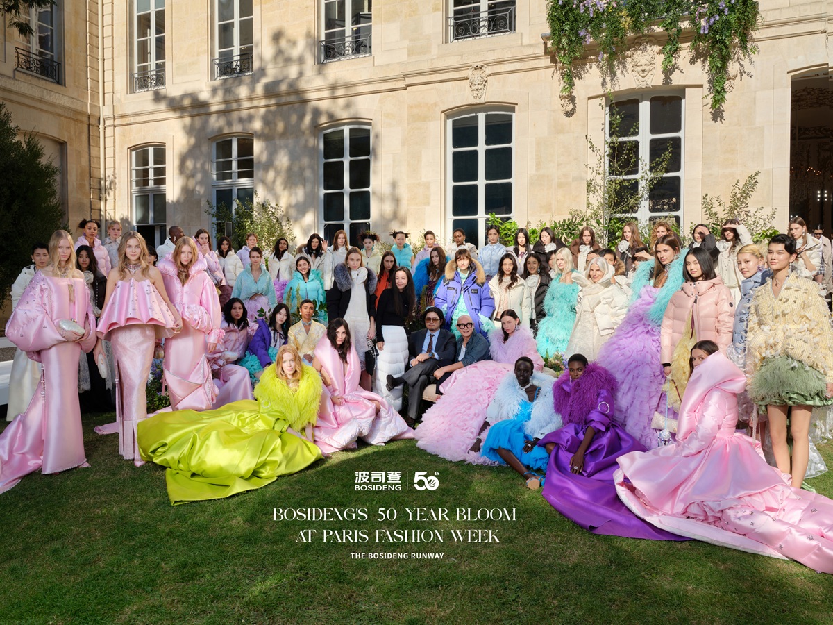 Bosideng Celebrates 50 Years at Paris Fashion Week with “The Bloom”, Marking Its Official Calendar Debut