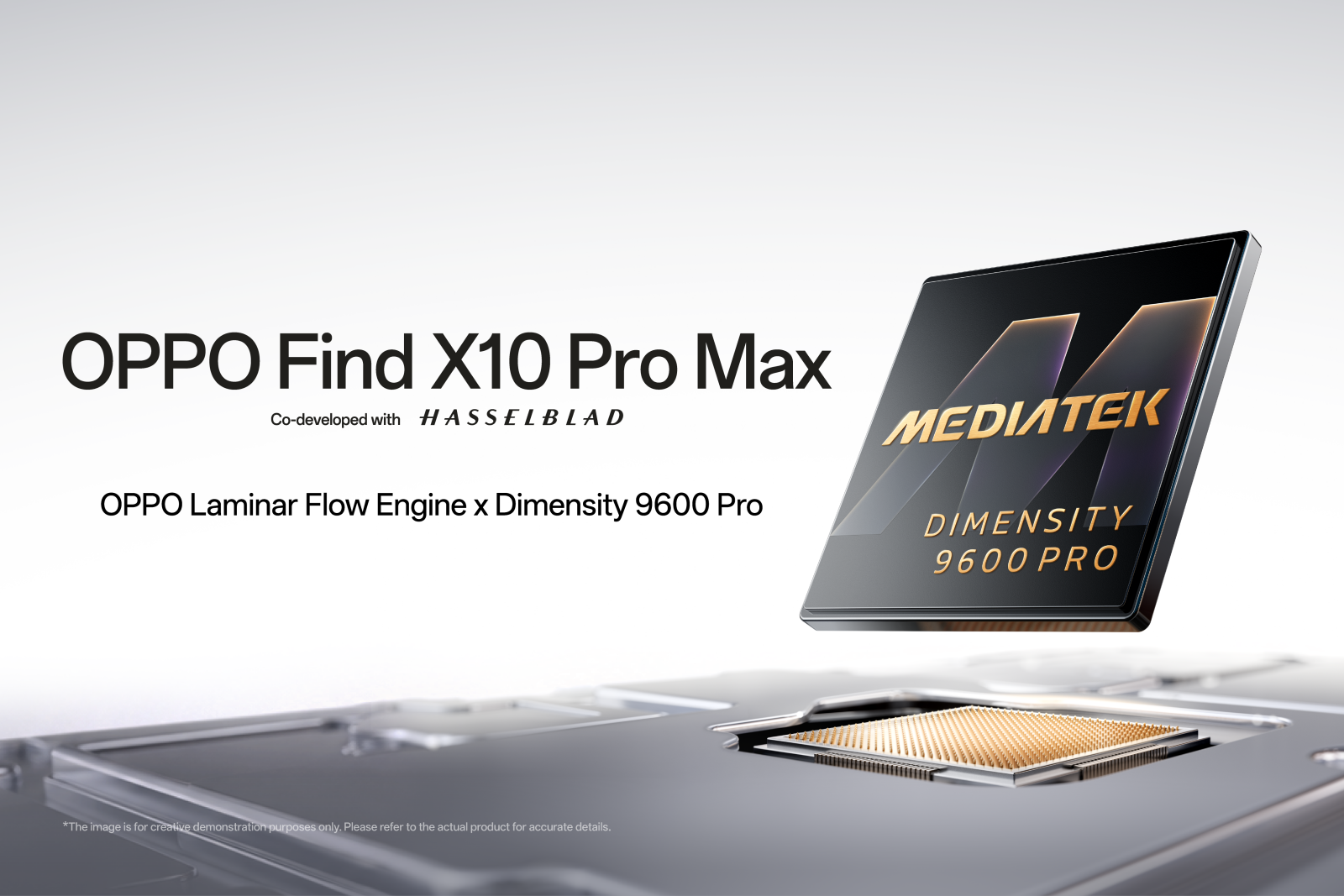 OPPO Find X10 Pro Max to Debut Globally with MediaTek’s 2nm Flagship Dimensity 9600 Pro