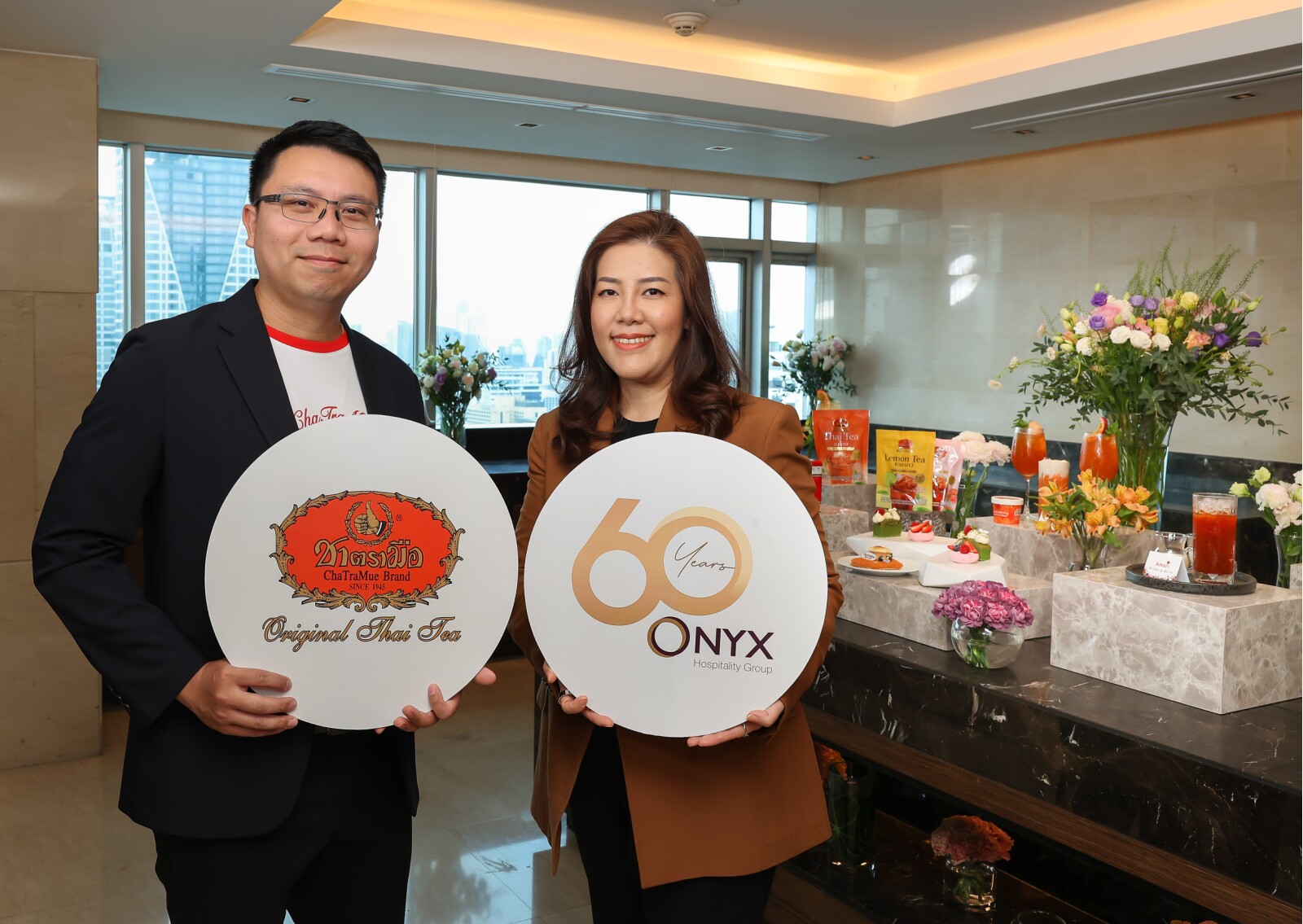 “ONYX Dining × ChaTraMue” Opens a New Chapter for Thai Tea Combining Distinctive Flavours with Culinary and Hospitality Expertise to Bring the Thai Tea Experience to Destination Dining