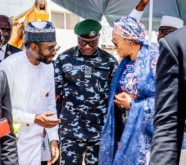 NITDA-STARTUPS SYNERGY: First Lady Lays Foundation Stone for $10.4m Hub to Boost Ecosystem