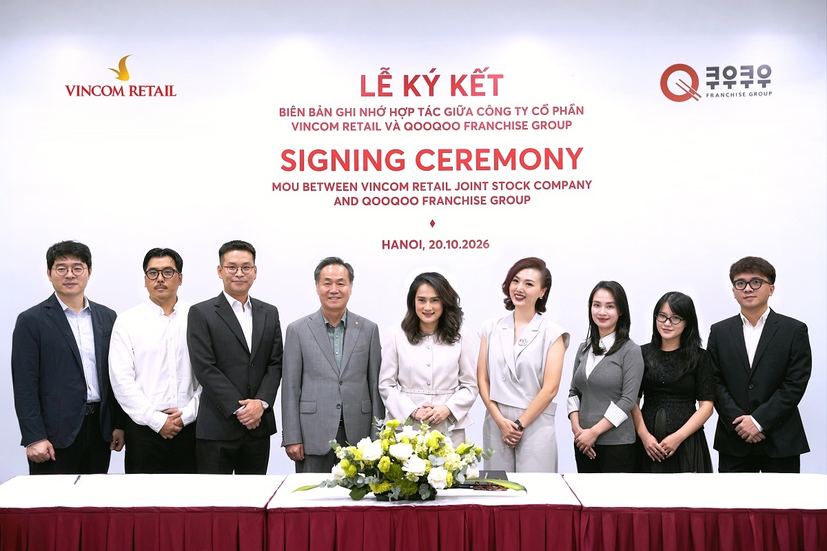 Vincom Retail Partners with South Korean Premium Buffet Giant QooQoo